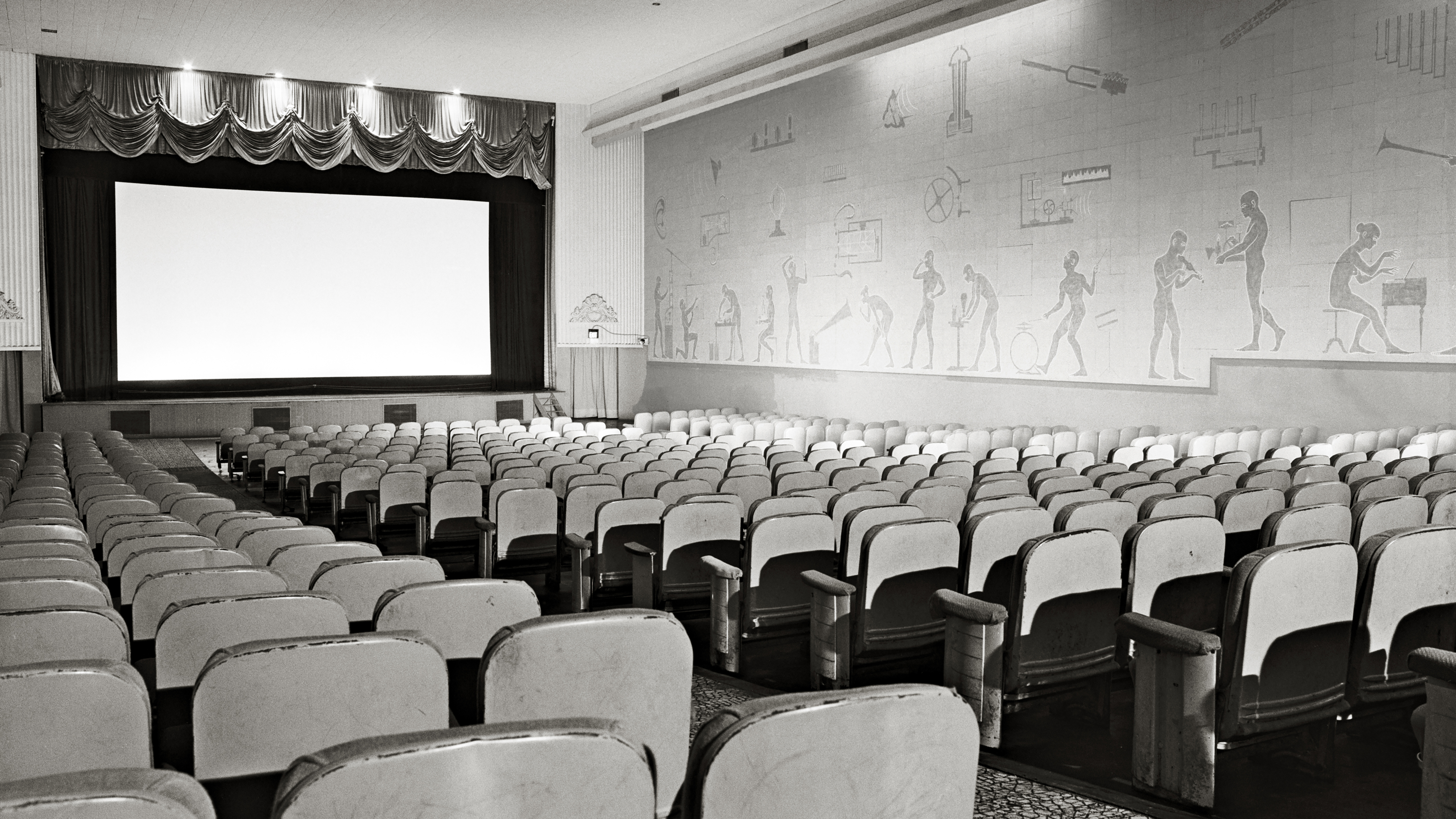 A movie theater photo taken by Benita VanWinkle
