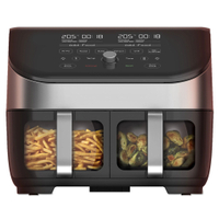 Ninja Foodi 10 QT 6-in-1 DualZone XL 2-Basket Air Fryer AD350CO