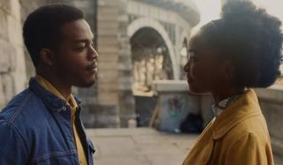 KiKi Layne and Stephen James in If Beale Street Could Talk