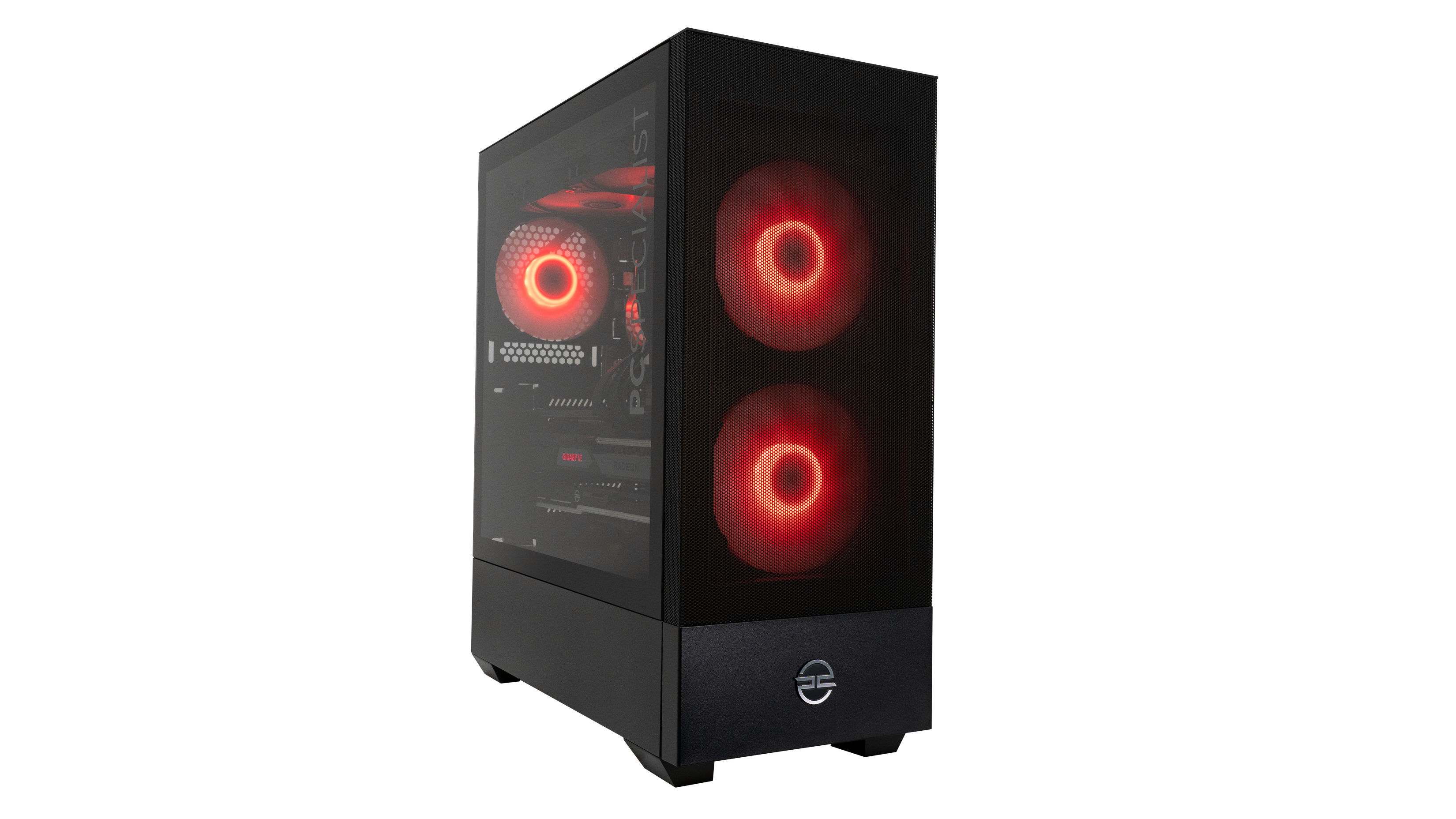 A PC Specialist desktop gaming PC