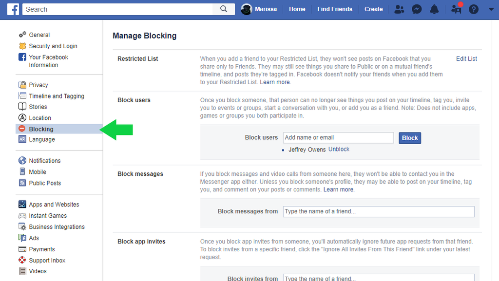 How to unblock someone on facebook tom s guide