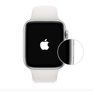 Apple Watch turning on