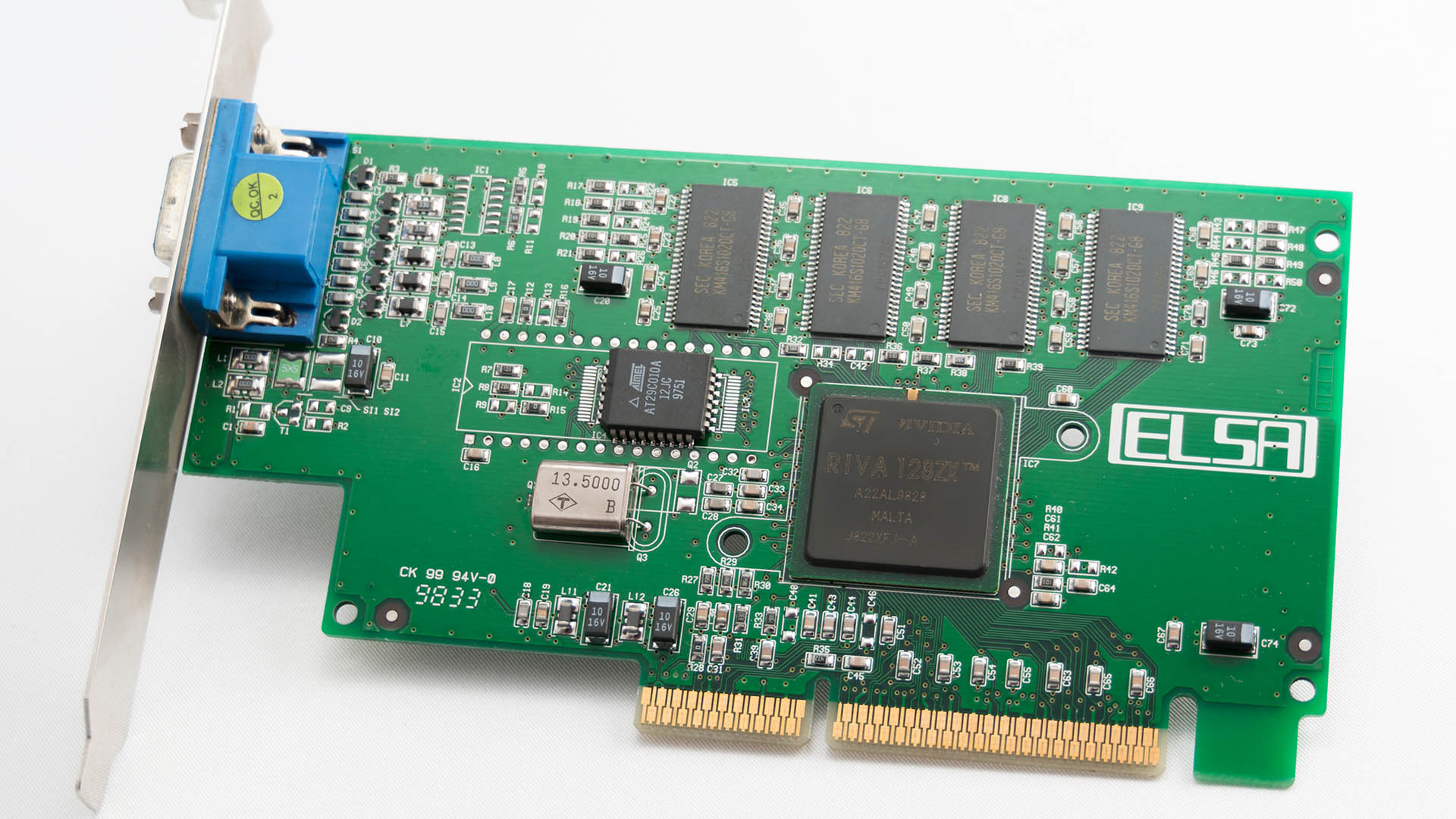 Nvidia Riva 128 ZX 3D accelerator