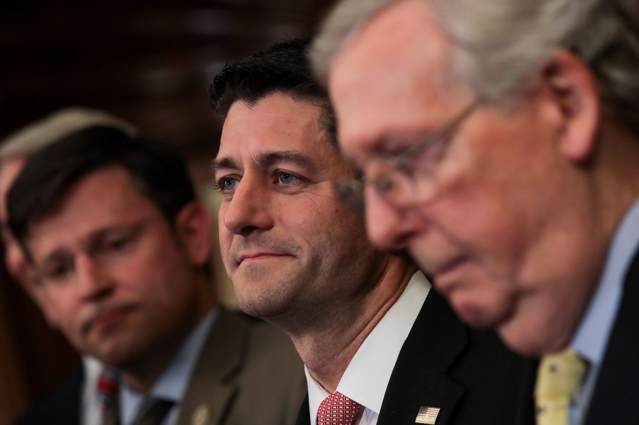 House Speaker Paul Ryan and Sen. Mitch McConnell. 