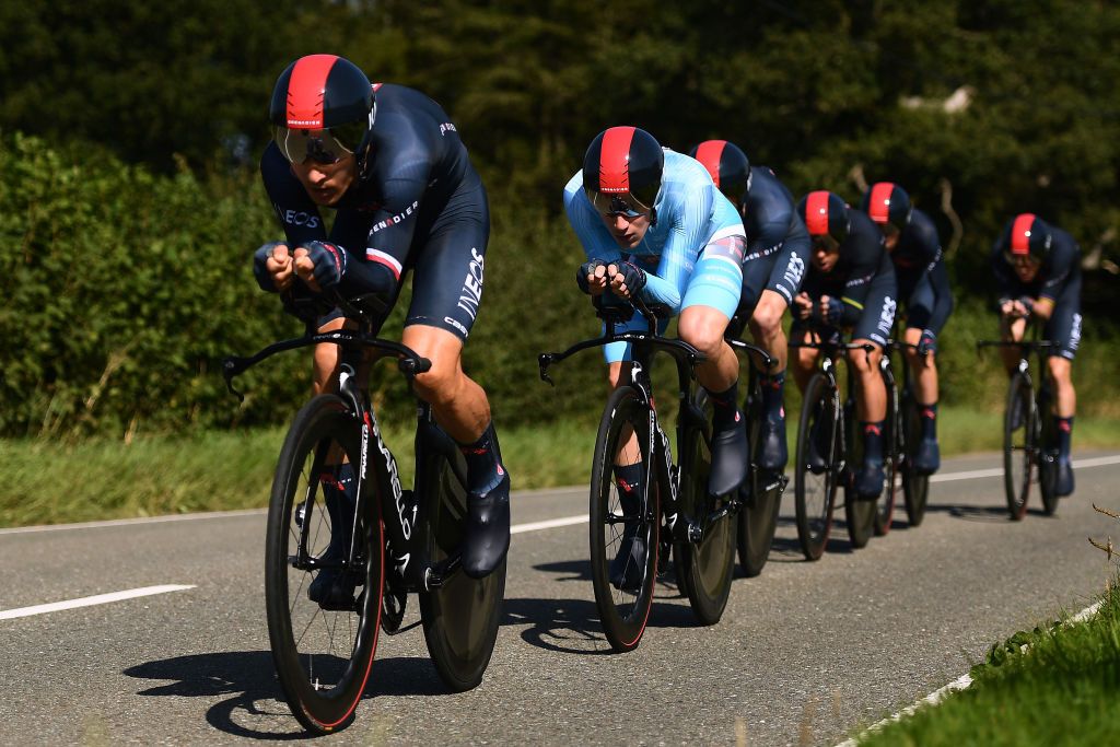 Ineos Grenadiers won the Tour of Britain TTT