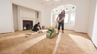restoring parquet flooring