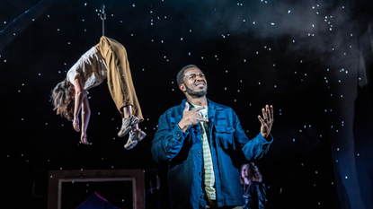 Caoimhe Coburn Gray and Romel Belcher in Deaf Republic