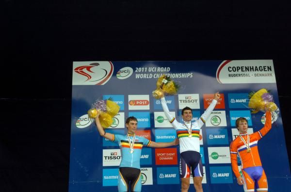The podium