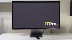 The Samsung Smart Monitor M90SF on a desk