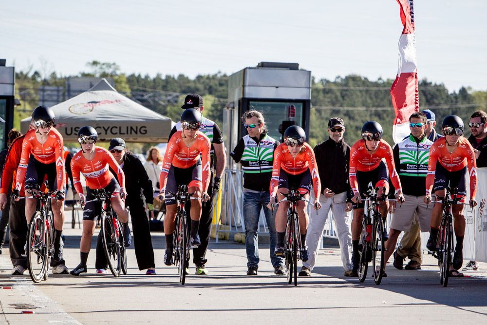 The Rally women had a bit of a rocky start but still took the win.