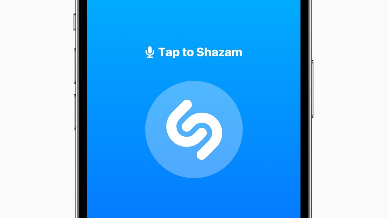 Shazam on iPhone