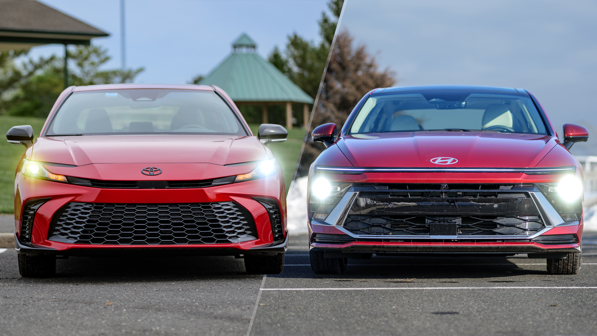 2026 Toyota Camry vs 2026 Hyundai Sonata.