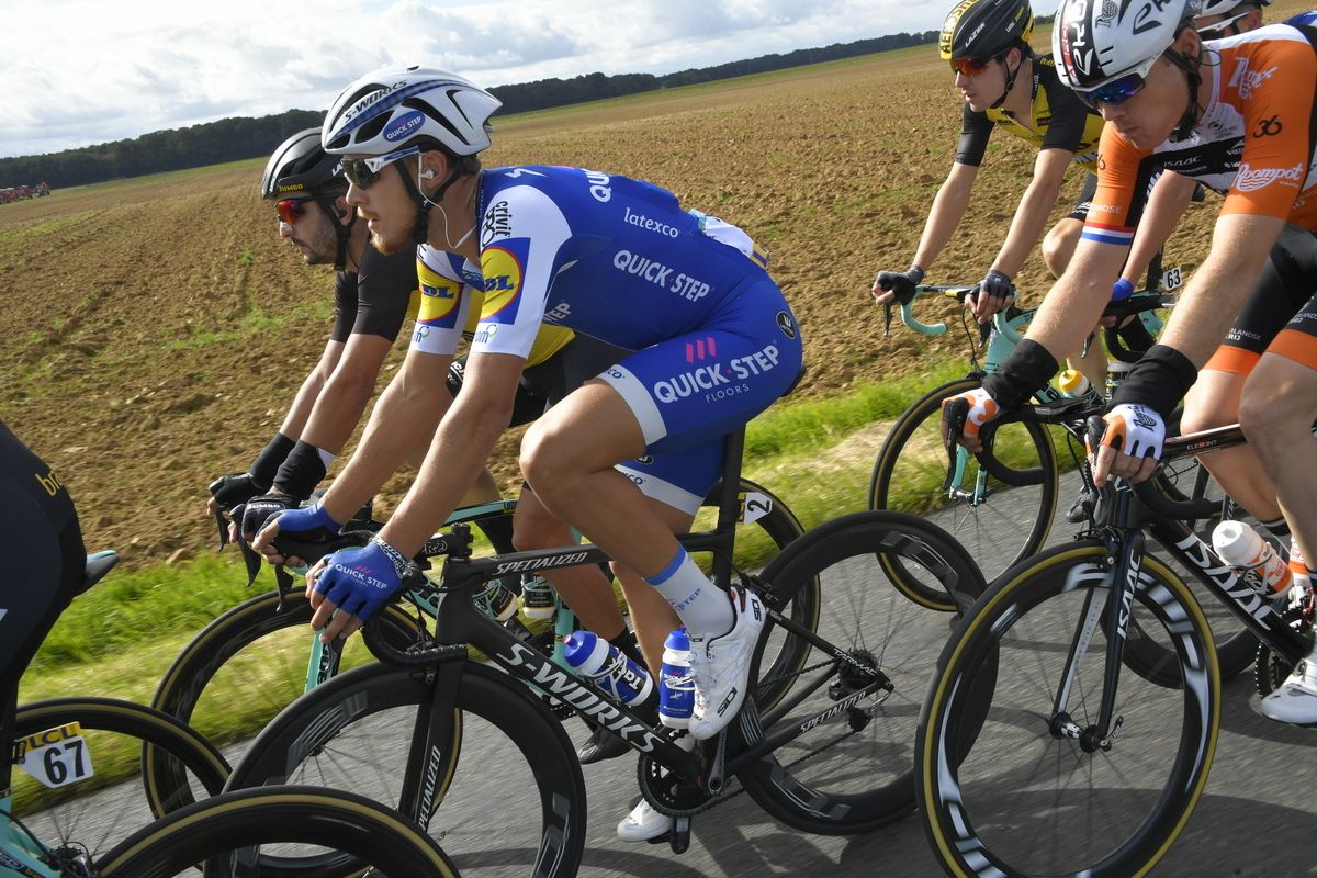 Matteo Trentin (Quick-Step Floors) in the bunch