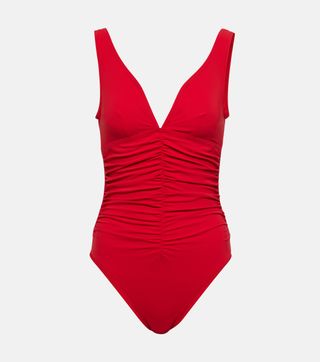 Karla Colletto, Ruched Swimsuit