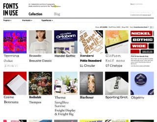 Top typography resources: Fonts in Use