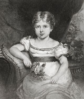 Queen Victoria, Aged 6. From The Strand Magazine Published 1894. Photo by: Universal History Archive/UIG via Getty Images