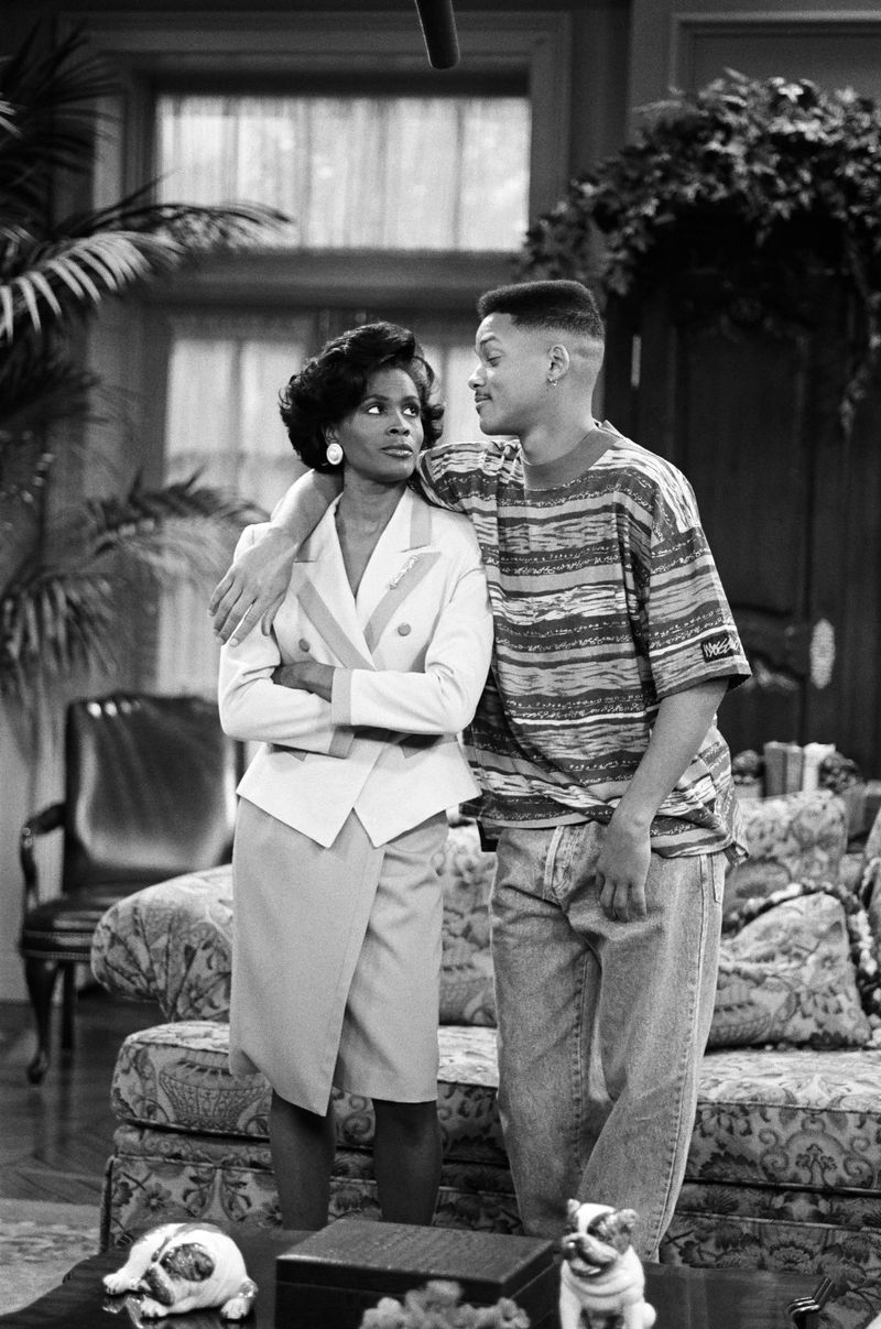 Will Smith and Janet Hubert