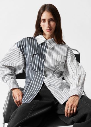 Flap-Pocket Cotton Shirt