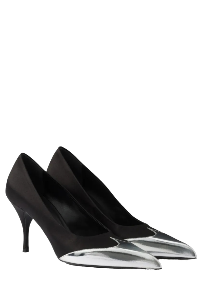 Prada, 85mm Satin-Finish Pumps