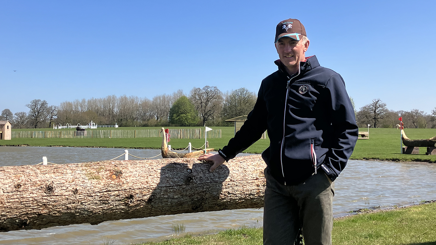 Badminton grassroots course-designer James Willis at the Lake