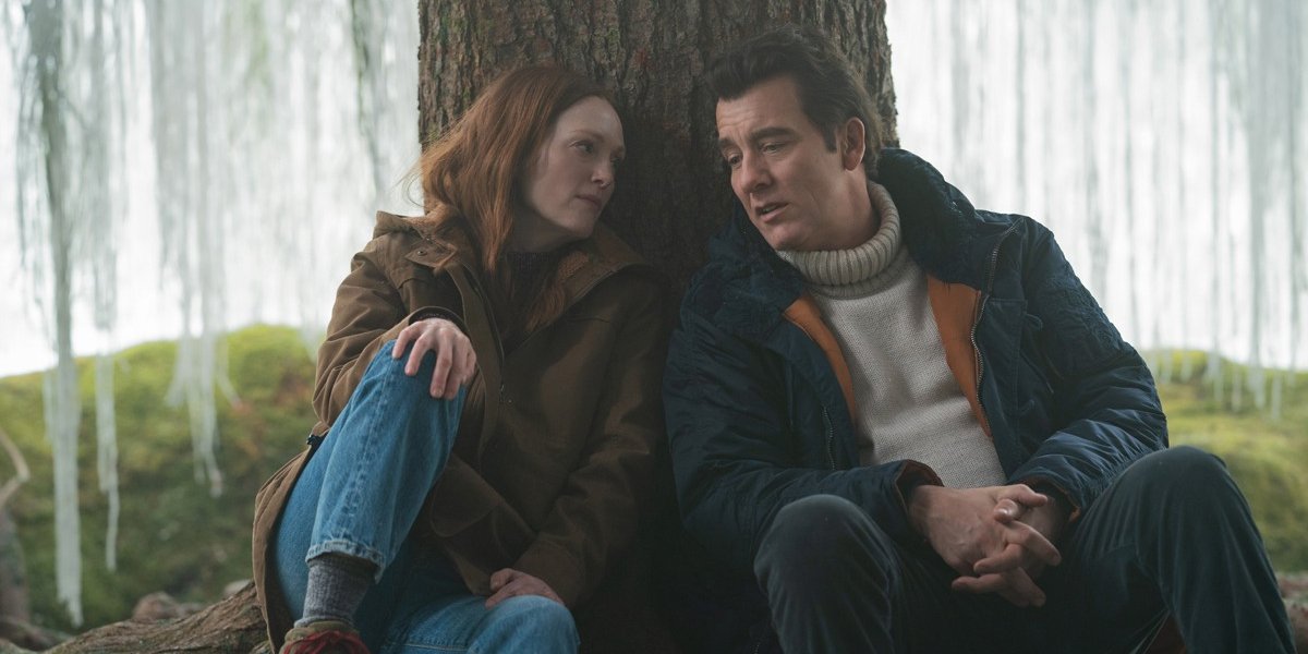 Clive Owen and Julianne Moore under the yum-yum tree in Lisey&#039;s Story