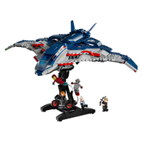 Avengers: Age of Ultron Quinjet | View at Lego-Price: - Ages: - Pieces: - Minifigures: - Item Number: 