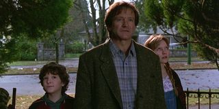 Bradley Pierce, Robin Williams, and Kirsten Dunst in Jumanji