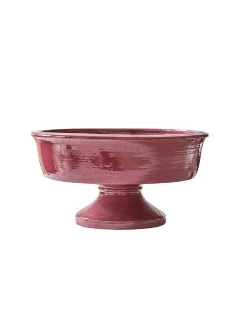 Amalia Decorative Ceramic Pedestal Bowl