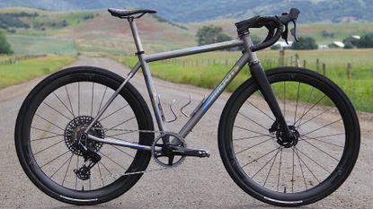 Moots Routt CRD side on with gravel back drop