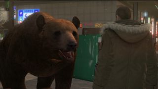 A bear in Yakuza 5