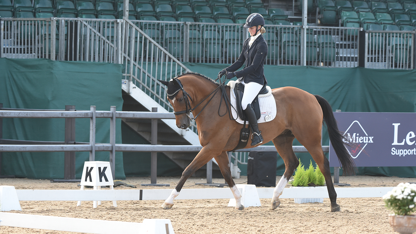 National Dressage Championships Koko Pop Laura Scott