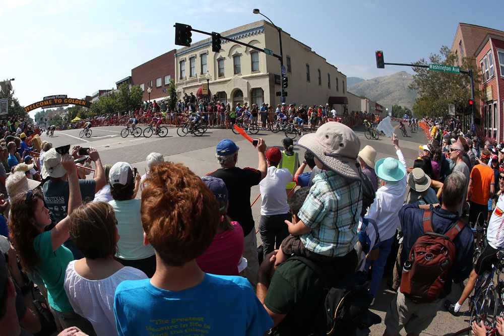 Big crowds were on hand today for the finale