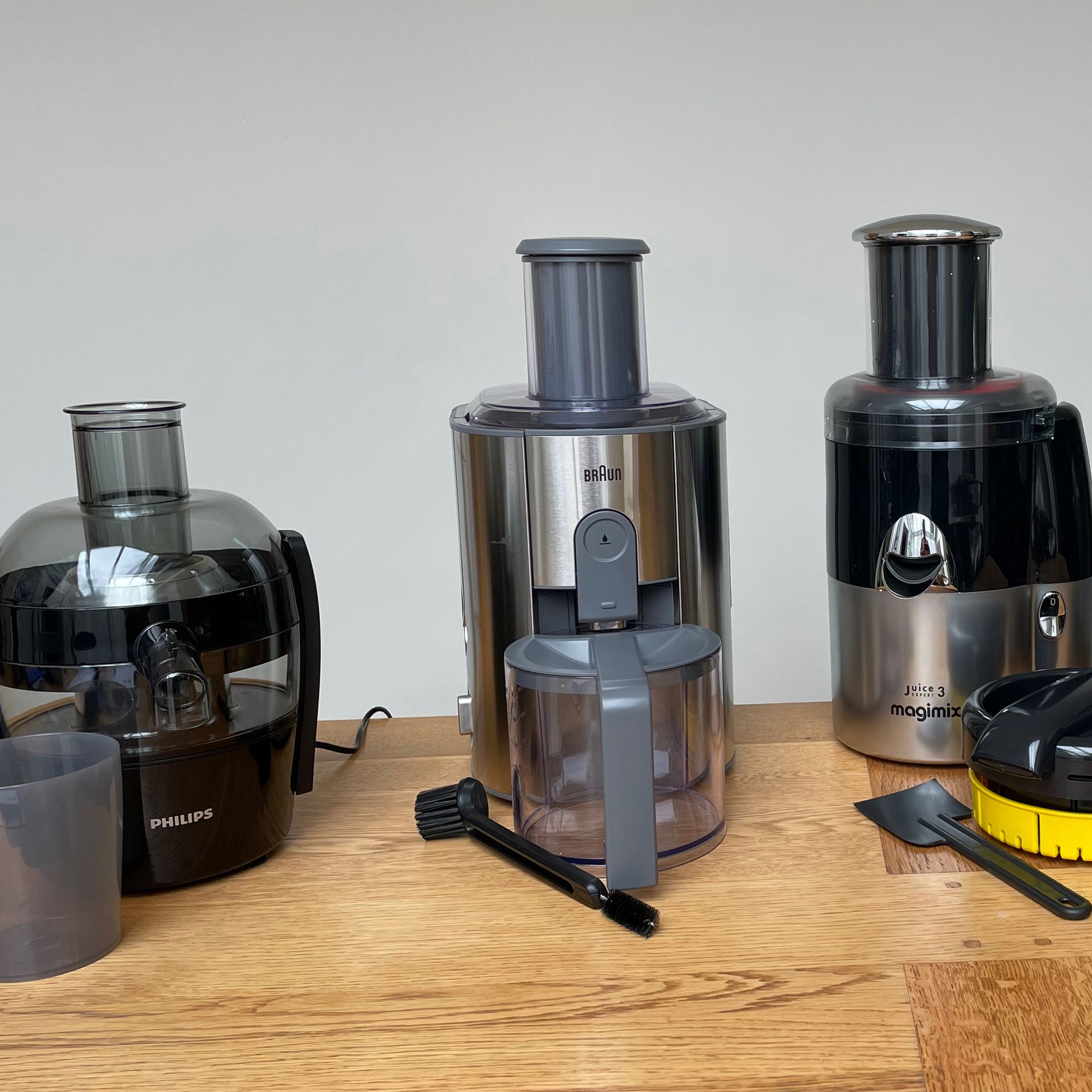 We tried the Philips Viva Centrifugal Juicer, which can do everything