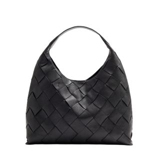 & Other Stories Braided Leather Tote