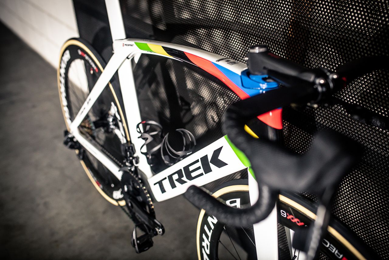 Mads Pedersen's World Champion Trek Madone