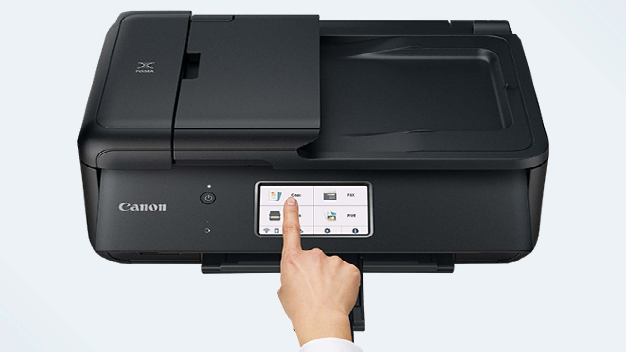 how to scan from printer to computer using canon printer