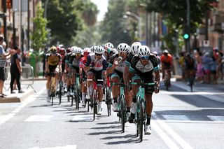 The Vuelta a España peloton