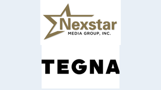 Nexstar and Tegna logos
