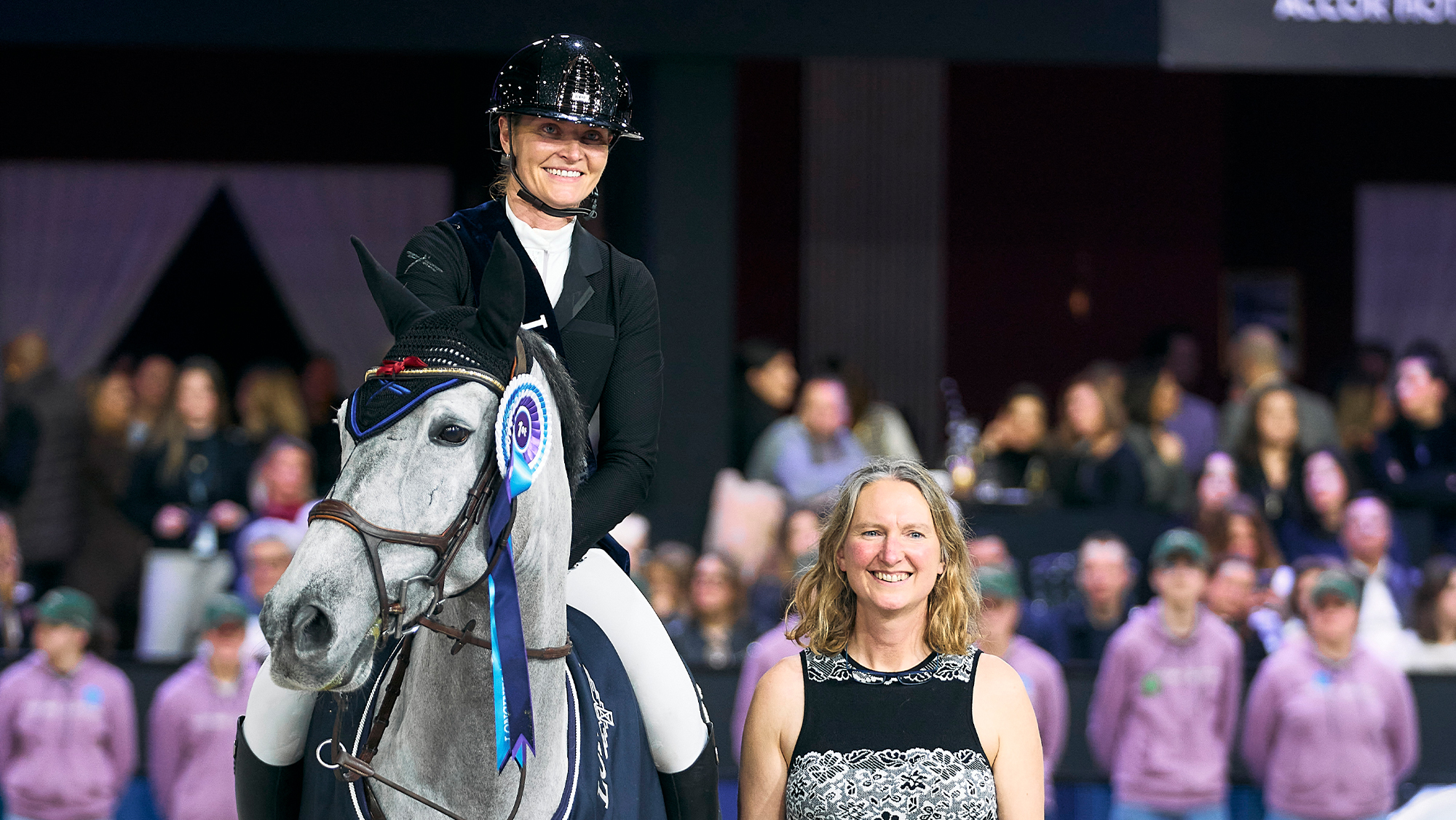Jessica Burke and Good Star Du Bary win the World Cup Qualifier in Bordeaux