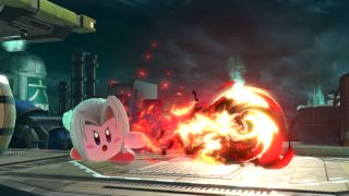 Kirby using Flare as Sephiroth
