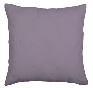 Purple textured pillow