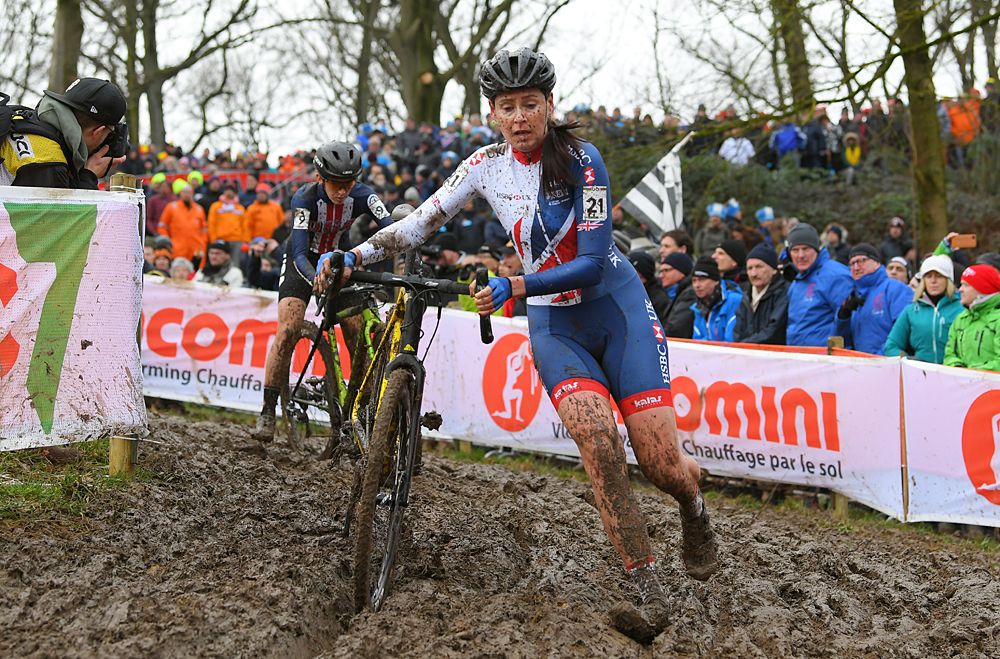 Nikki Brammeier at Valkenburg Cyclo-cross World Championships 2018