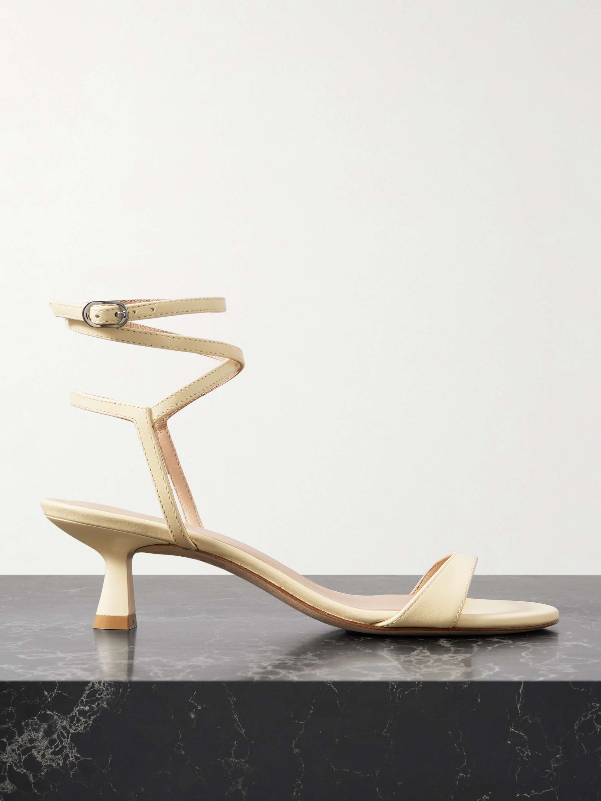 Nudist Wrap Leather Sandals