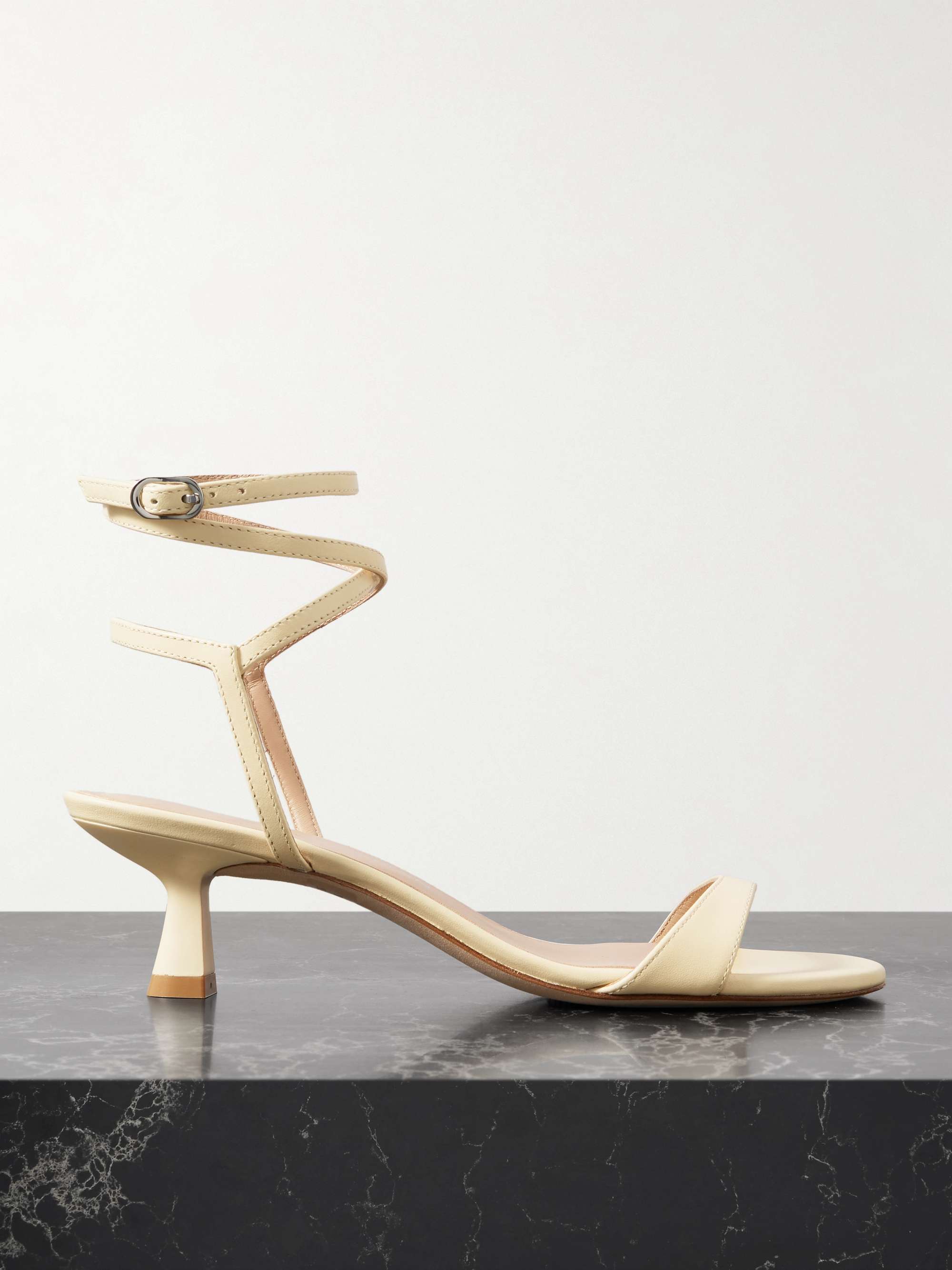 Nudist Wrap Leather Sandals