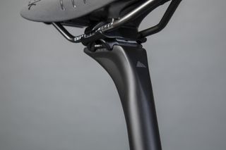 Image shows a seat post