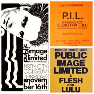 The PiL tour posters
