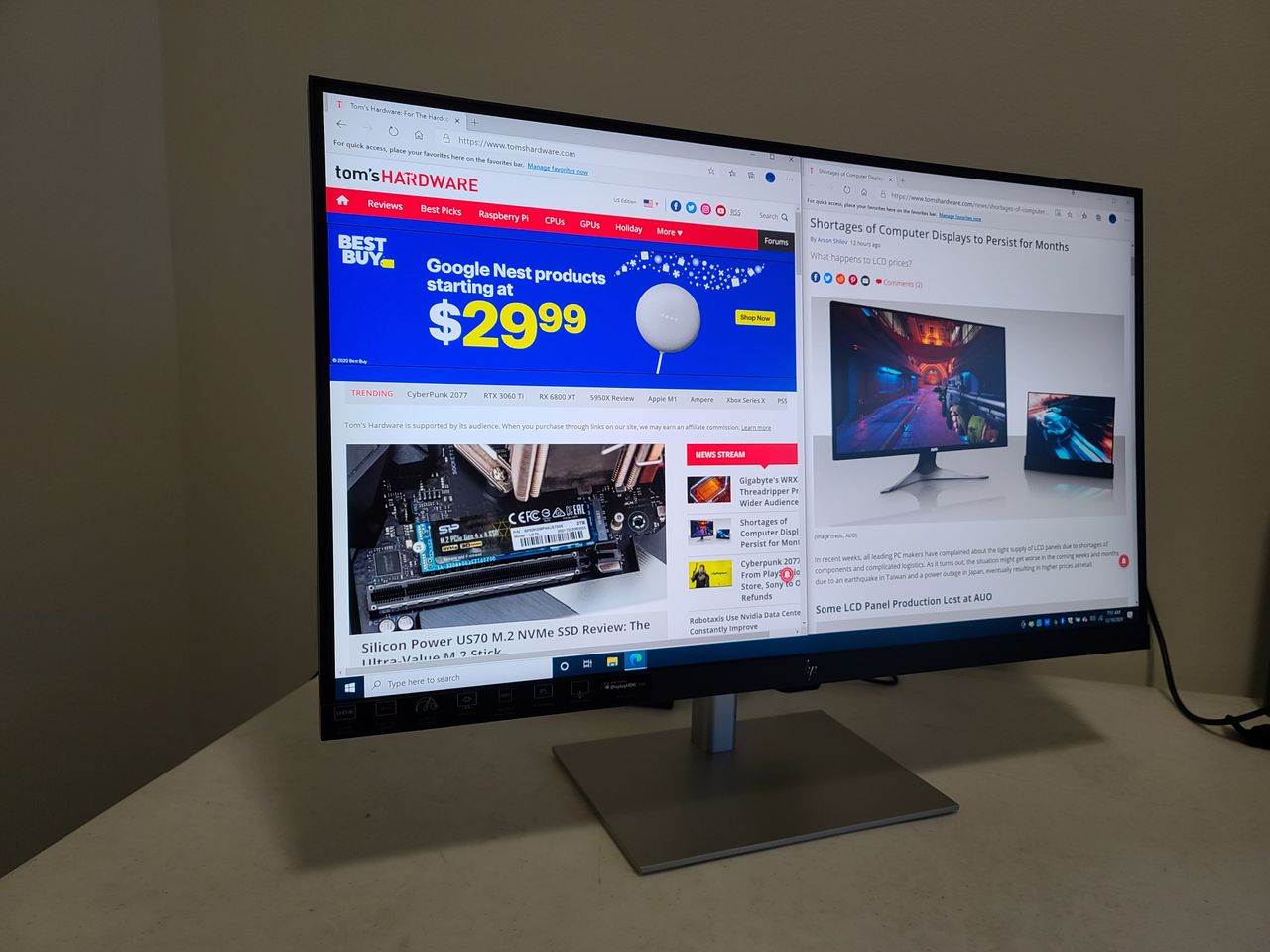HP U28 4K HDR Monitor Review: Color You Can Count On | Tom's Hardware