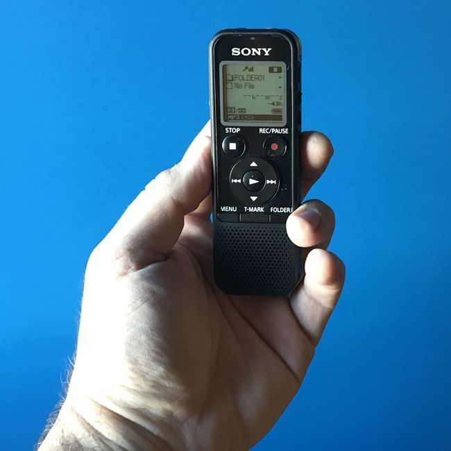 Sony ICD-PX440 image: Noise-reduction settings remove background noises.
