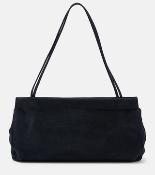 Abby Small Suede Shoulder Bag