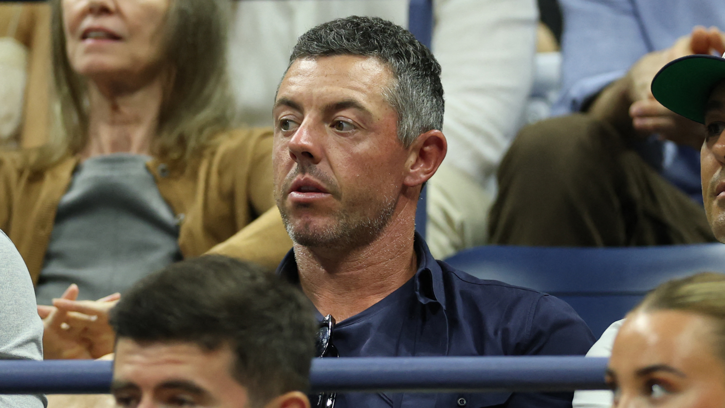 Rory McIlroy at the US Open tennis 